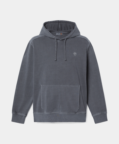 Sudadera Merrymack River teñida con gorro para Hombre, Negro