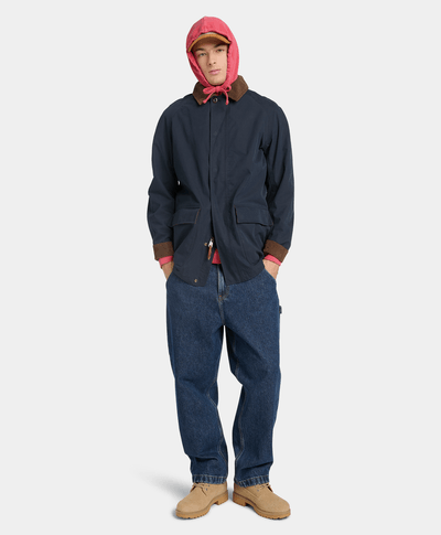 Sudadera Merrymack River teñida con gorro para Hombre, Rojo