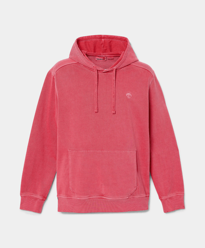 Sudadera Merrymack River teñida con gorro para Hombre, Rojo