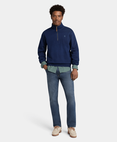 Camisa de popelín a cuadros micro para Hombre, Verde