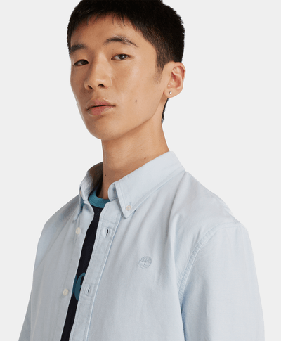 Camisa Oxford para Hombre, Azul