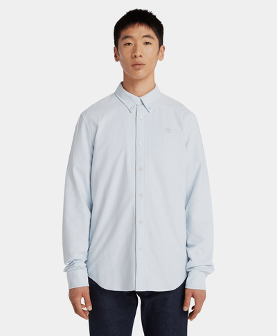 Camisa Oxford para Hombre, Azul
