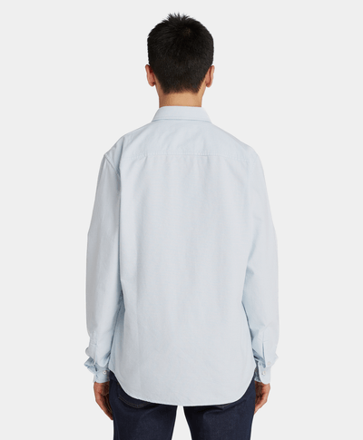 Camisa Oxford para Hombre, Azul