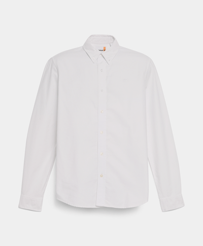 Camisa Oxford para Hombre, Blanco