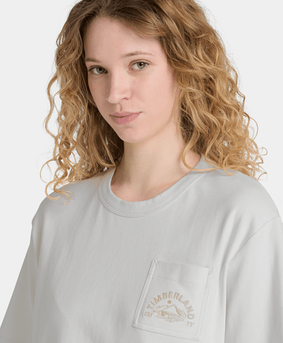 Camiseta de Manga Corta TimberFresh™ Utility para Mujer, Gris