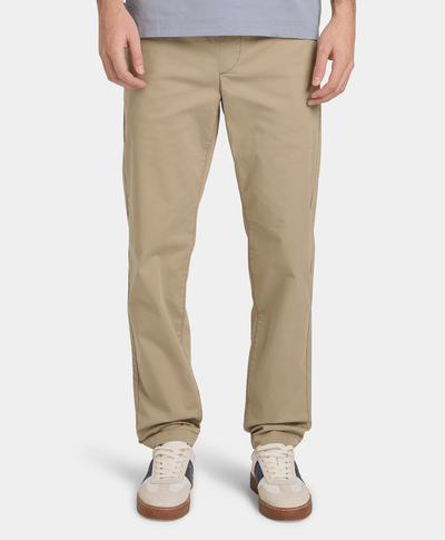 Pantalón Jogger de Sarga para Hombre, Beige