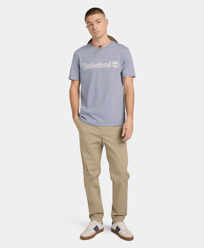 Pantalón Jogger de Sarga para Hombre, Beige