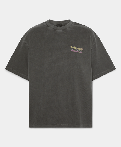 Playera con estampado para Hombre, Negro