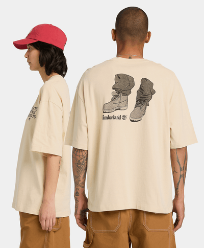 Playera de manga corta con estampado para Hombre, Multicolor