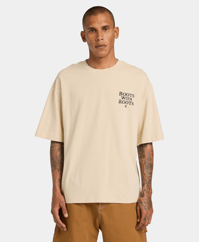 Playera de manga corta con estampado para Hombre, Multicolor