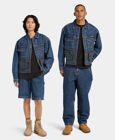 Playera de manga corta con estampado para Hombre, Negro