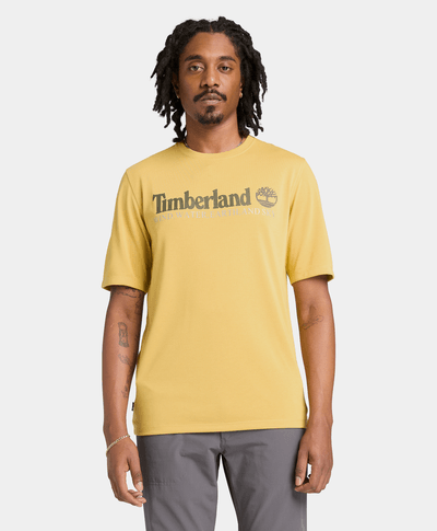 Playera de manga corta para Hombre, Amarillo