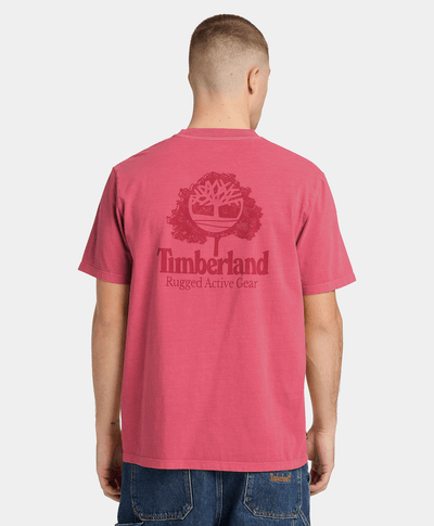 Playera gráfica Rugged Active Gear para Hombre, Rojo