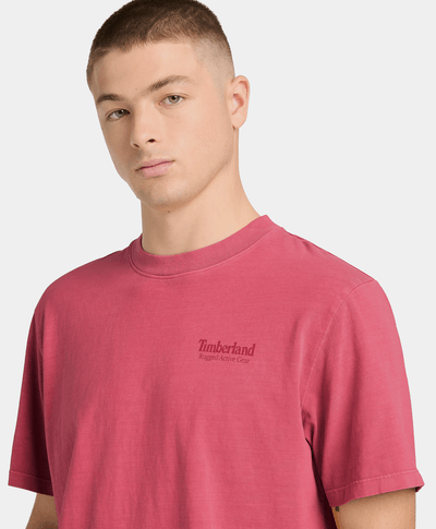 Playera gráfica Rugged Active Gear para Hombre, Rojo