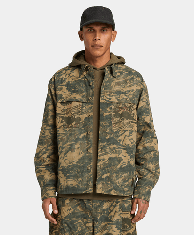 Sobrecamisa Camo, Verde