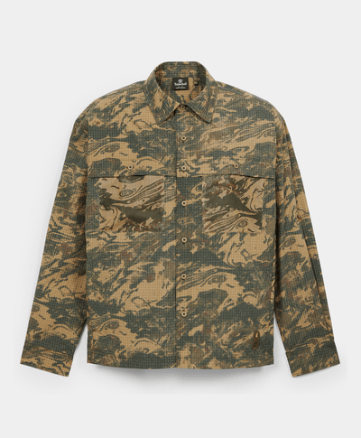 Sobrecamisa Camo, Verde