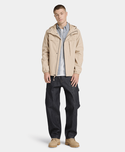 Chamarra impermeable Benton para Hombre, Beige