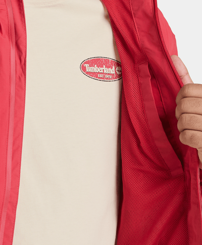 Chamarra impermeable Winnick para Hombre, Rojo
