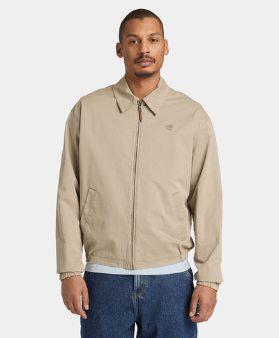 Chamarra ligera de algodón para Hombre, Beige