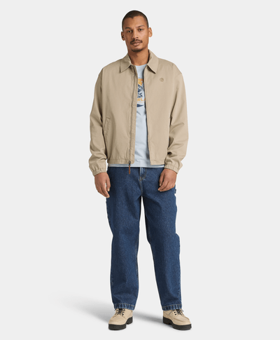 Chamarra ligera de algodón para Hombre, Beige