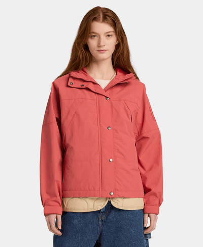 Chamarra Winnick Archive Impermeable para Mujer, Rojo