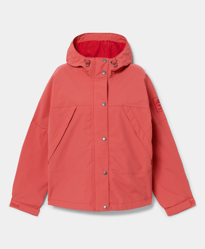 Chamarra Winnick Archive Impermeable para Mujer, Rojo