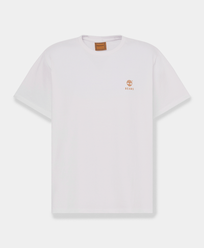 Playera de algodón estampada Timberland™ x BEAMS, Blanco