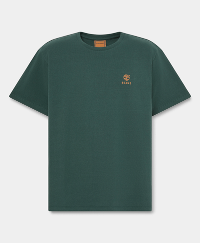 Playera de algodón estampada Timberland™ x BEAMS, Verde