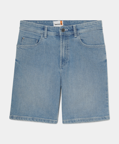 Short stretch de denim para Hombre, Azul