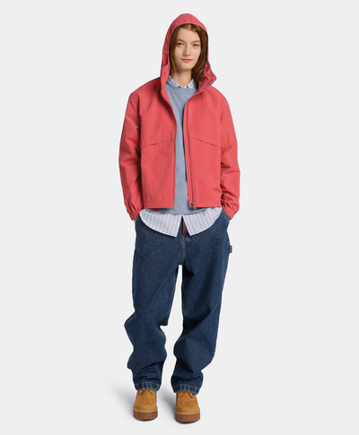Chamarra Rompevientos para Mujer, Rojo