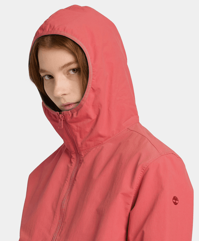 Chamarra Rompevientos para Mujer, Rojo