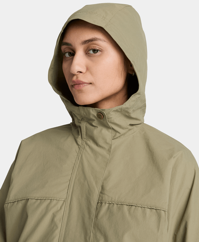 Chamarra repelente al agua para Mujer, Verde