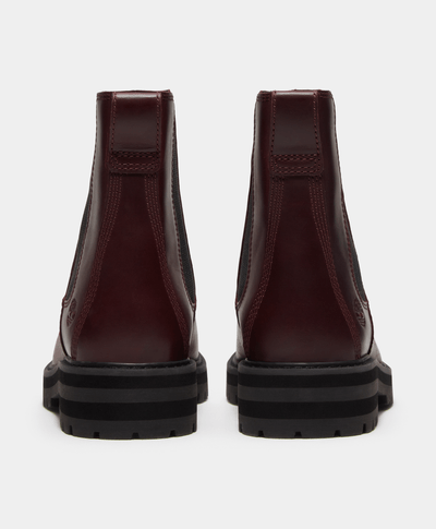 Bota Chelsea Britton Drive para Mujer, Vino