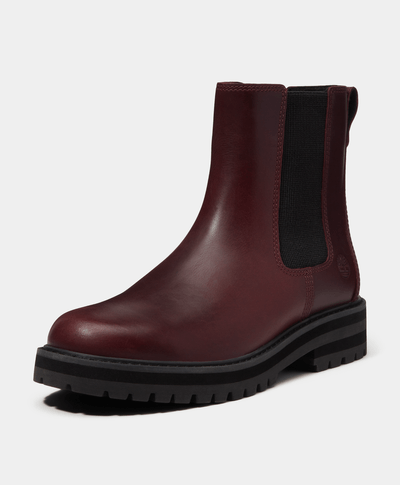 Bota Chelsea Britton Drive para Mujer, Vino