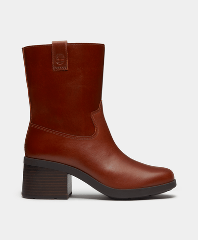 Botas Bellevaux con cierre lateral para Mujer, Café