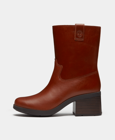 Botas Bellevaux con cierre lateral para Mujer, Café