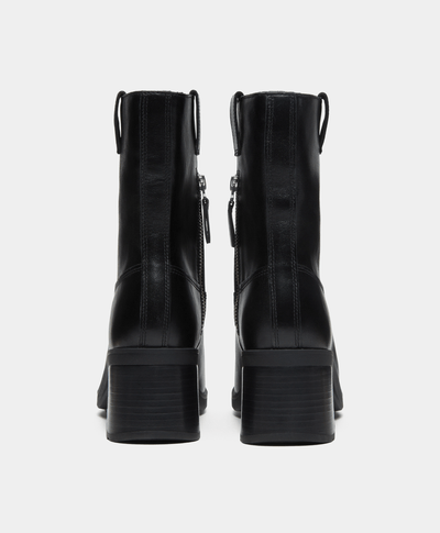 Botas Bellevaux con cierre lateral para Mujer, Negro