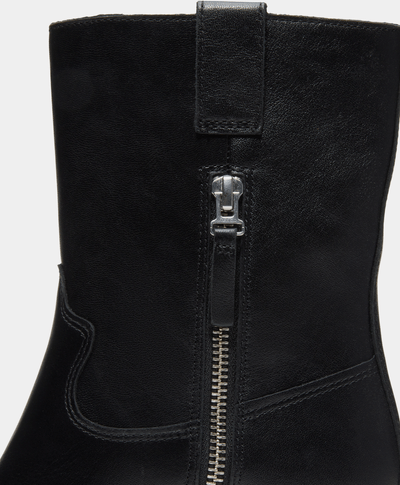 Botas Bellevaux con cierre lateral para Mujer, Negro