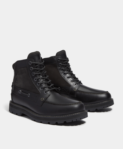Botas Britton Road Mid para Hombre, Negro