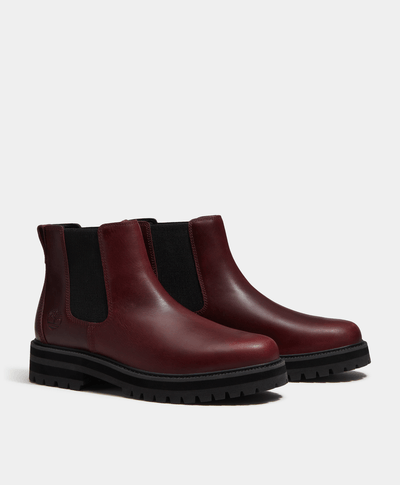 Botas Chelsea Britton Drive para Hombre, Vino