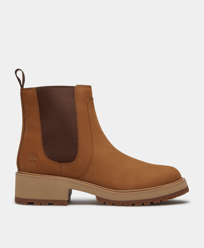 Botas Chelsea Carnaby Row para Mujer, café