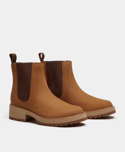 Botas Chelsea Carnaby Row para Mujer, café