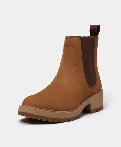 Botas Chelsea Carnaby Row para Mujer, café