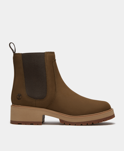 Botas Chelsea Carnaby Row para Mujer, Café