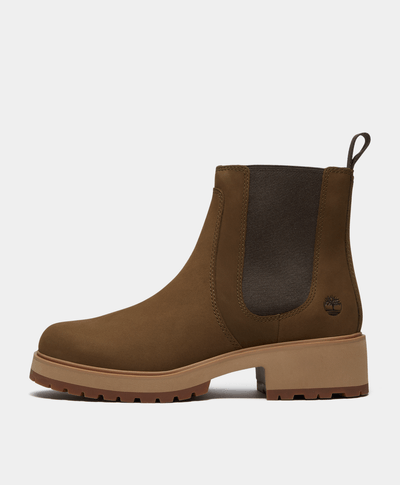 Botas Chelsea Carnaby Row para Mujer, Café