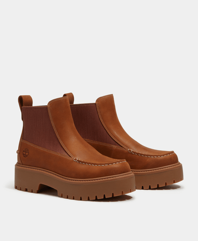 Botas Chelsea con plataforma Stone Street para Mujer, Amarillo