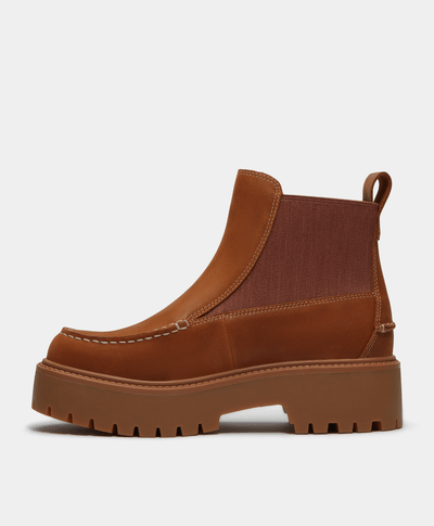 Botas Chelsea con plataforma Stone Street para Mujer, Amarillo
