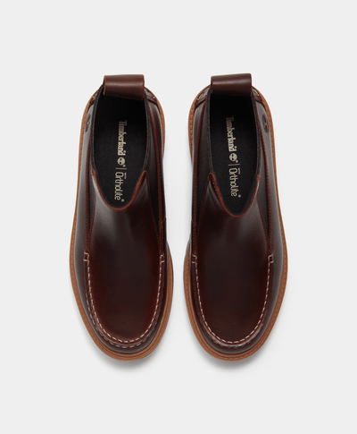 Botas Chelsea con plataforma Stone Street para Mujer, Vino