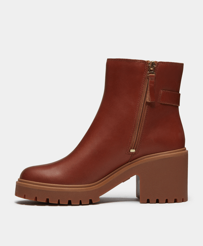 Botas Chelsea Stone Heights para Mujer, Café