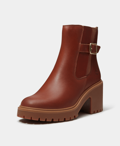 Botas Chelsea Stone Heights para Mujer, Café